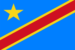 Congo DR Flag