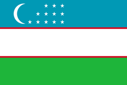 Uzbekistan Flag